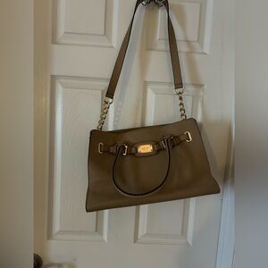 Michael Kors Tan Leather Bag